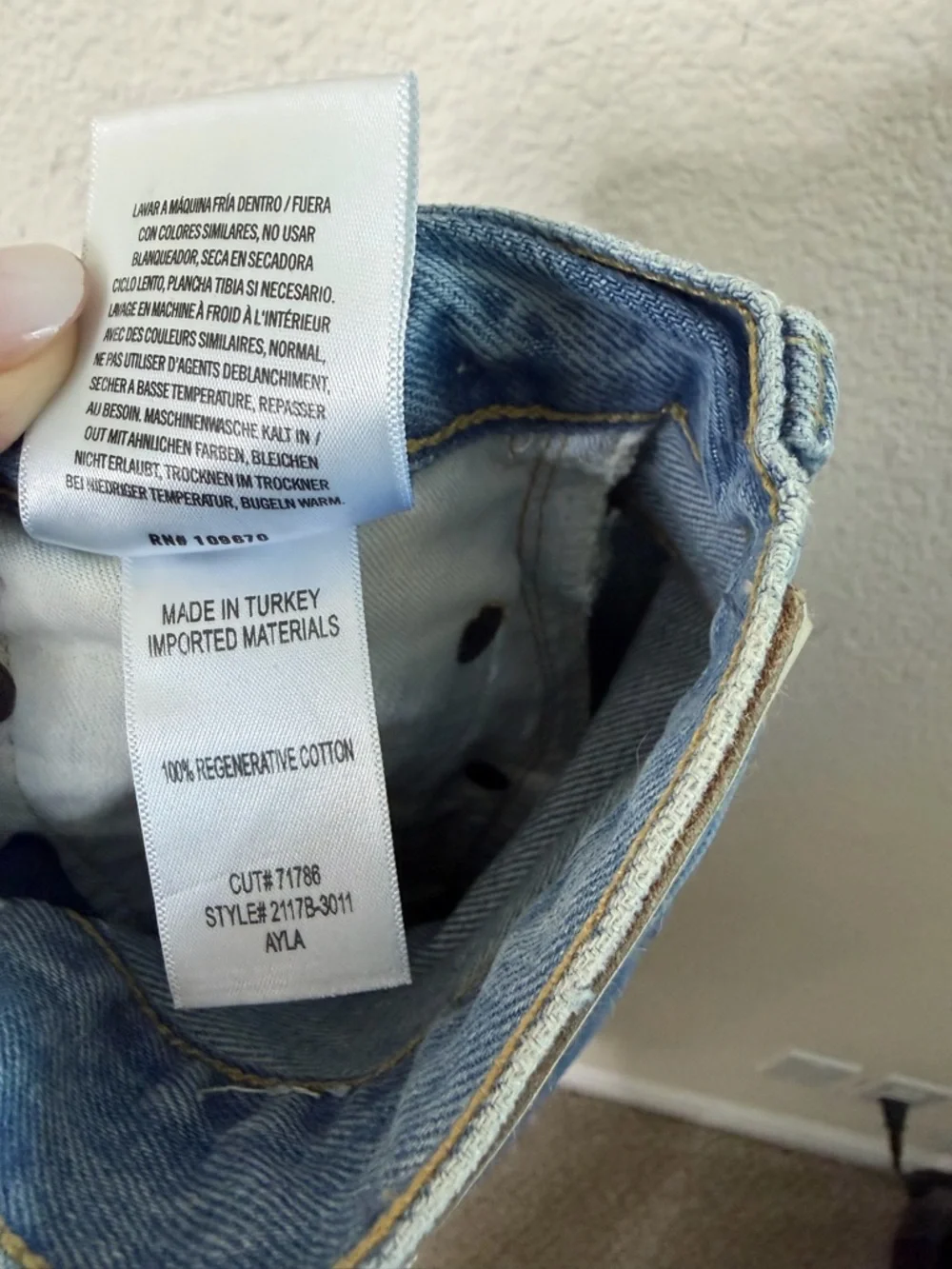 NEW CITIZENS OF HUMANITY Raw-Hem Ayla Cropped Jeans Doheny Womens Size 24